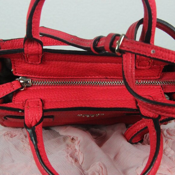Guess, Hand or Shoulder Bag, Red, MINIMAL USE - Picture 9 of 10
